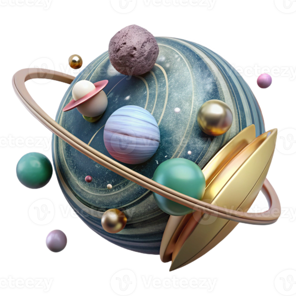 stunning contemporary Planetary Alignment Isolated with Accurate Positioning high resolution png