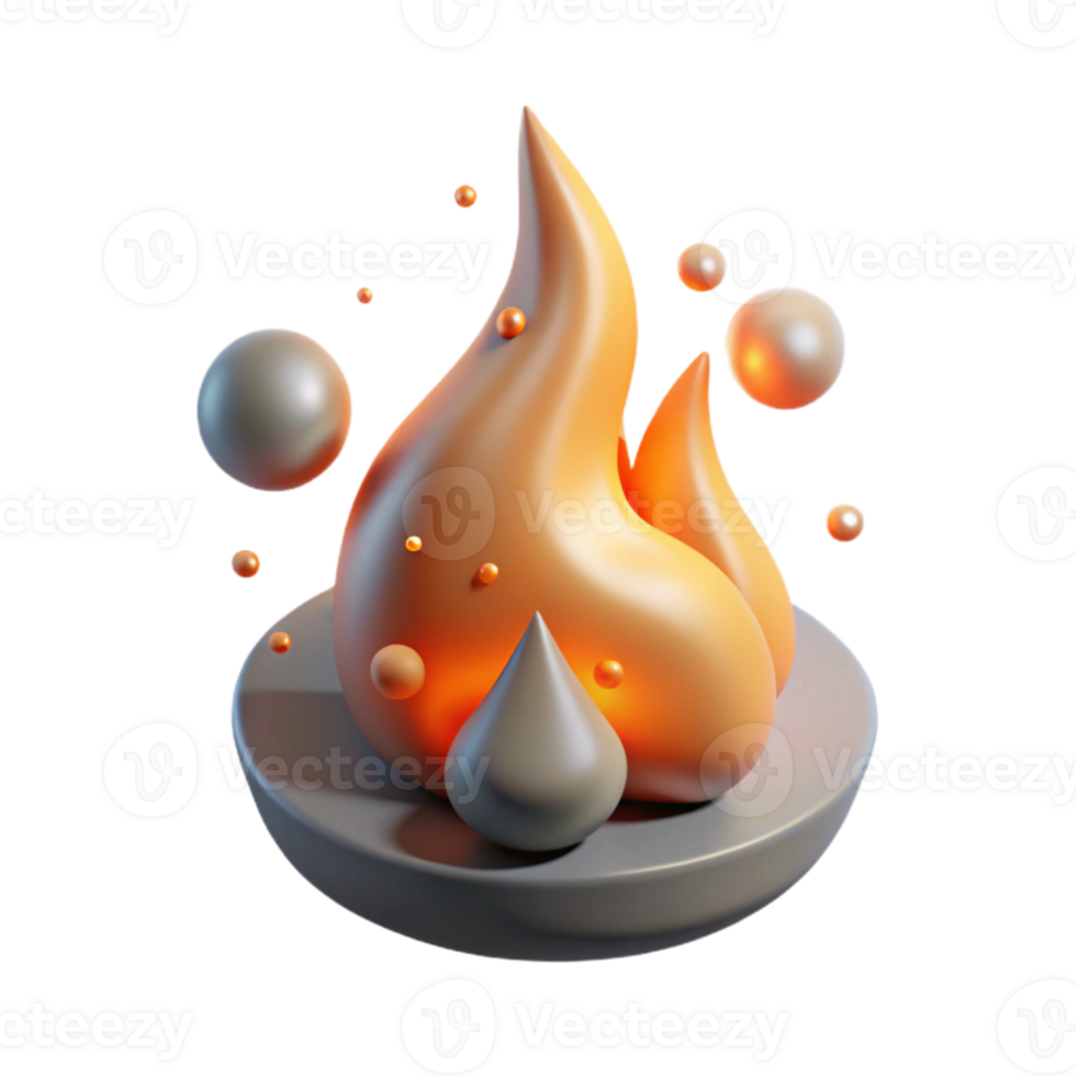 extraordinary minimalist Shadow of Fire with Flickering Flames Cutout high resolution png