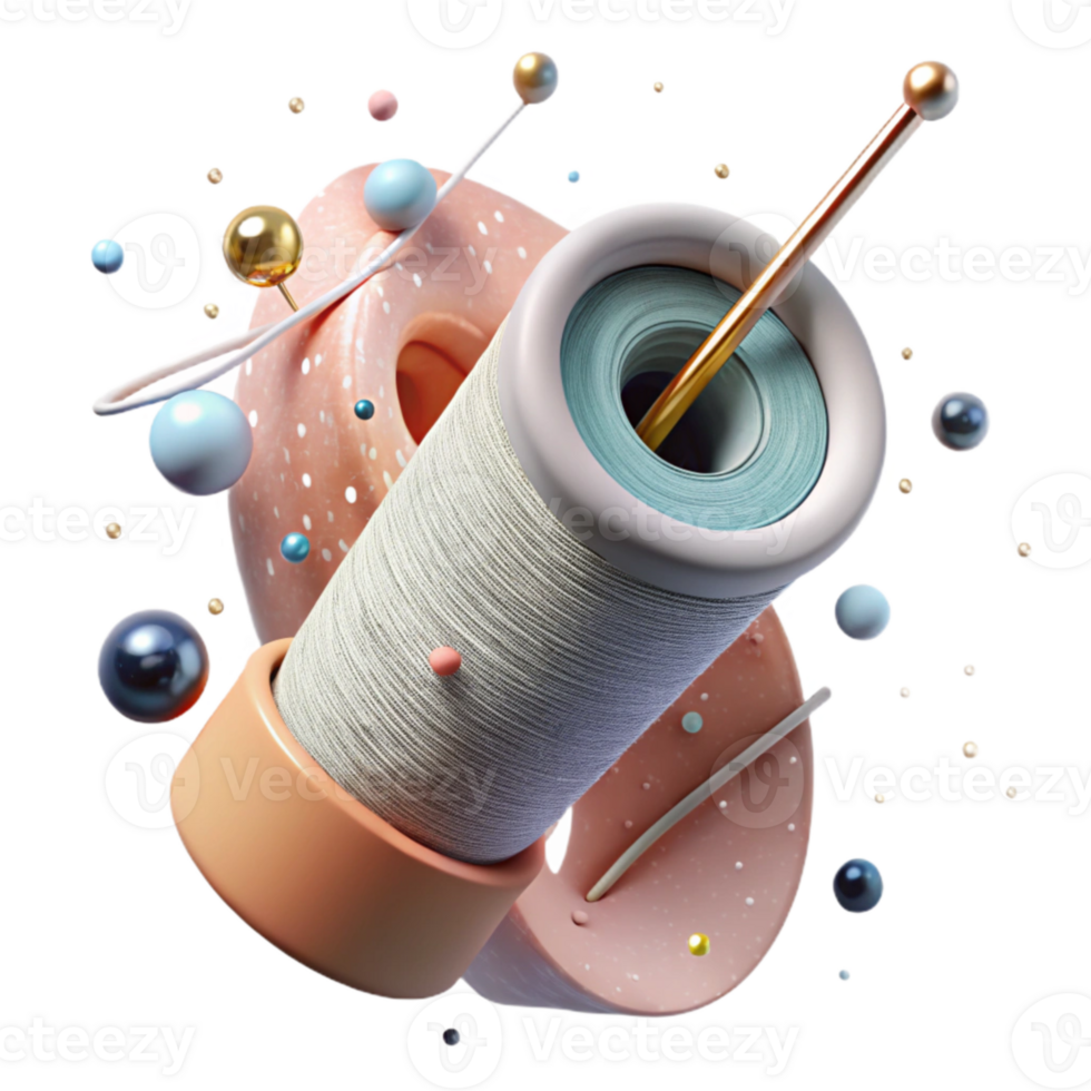 stunning contemporary Thread Through Needle Eye Isolated Close Up Detail high resolution png