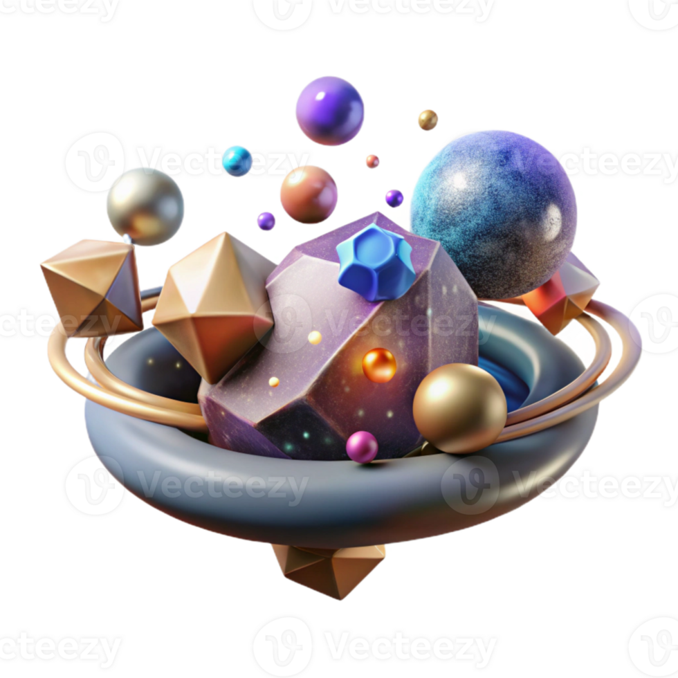 impressive artistic Universe Expansion Isolated with Redshift Effect original png