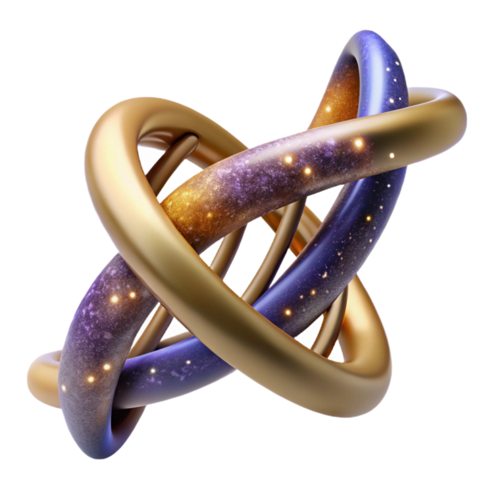 dramatic rustic Dna Helix Rotating Side View Cutout Element png