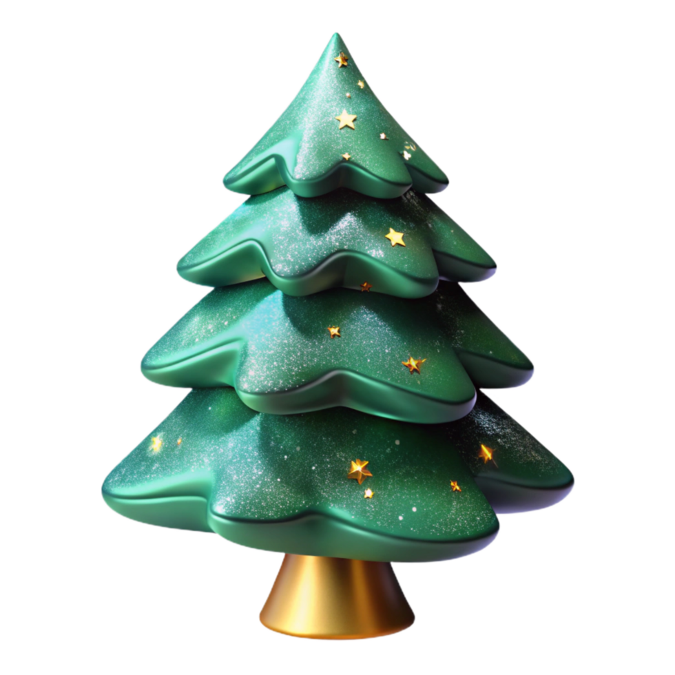 impressive artistic Forest Green Pine Tree Transparent Background authentic png