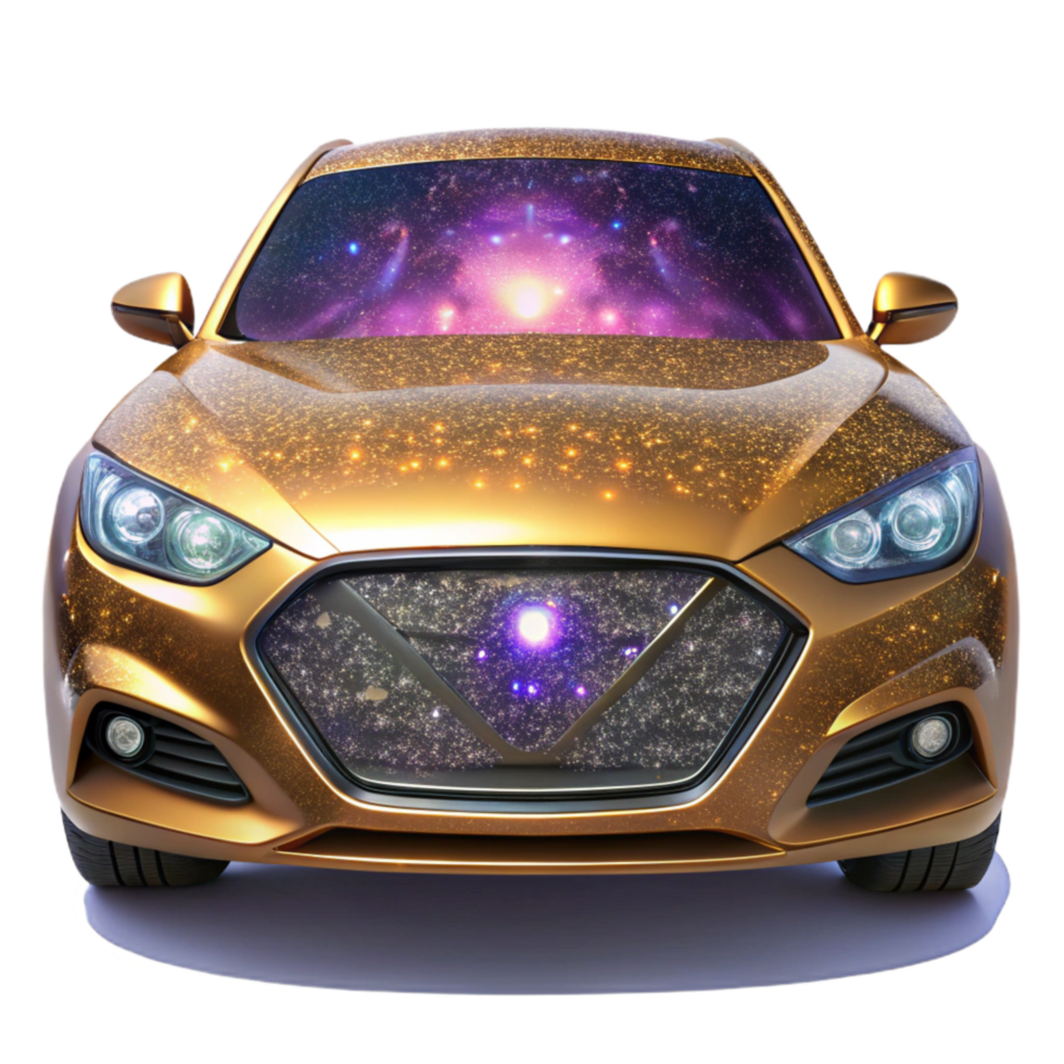 wonderful classic Front View Car Headlights Symmetrical Design Cutout exclusive png