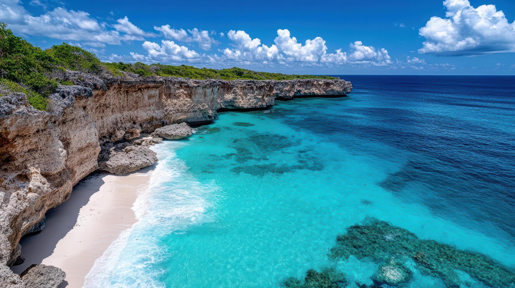 The beautiful beach in bali, indonesia photo