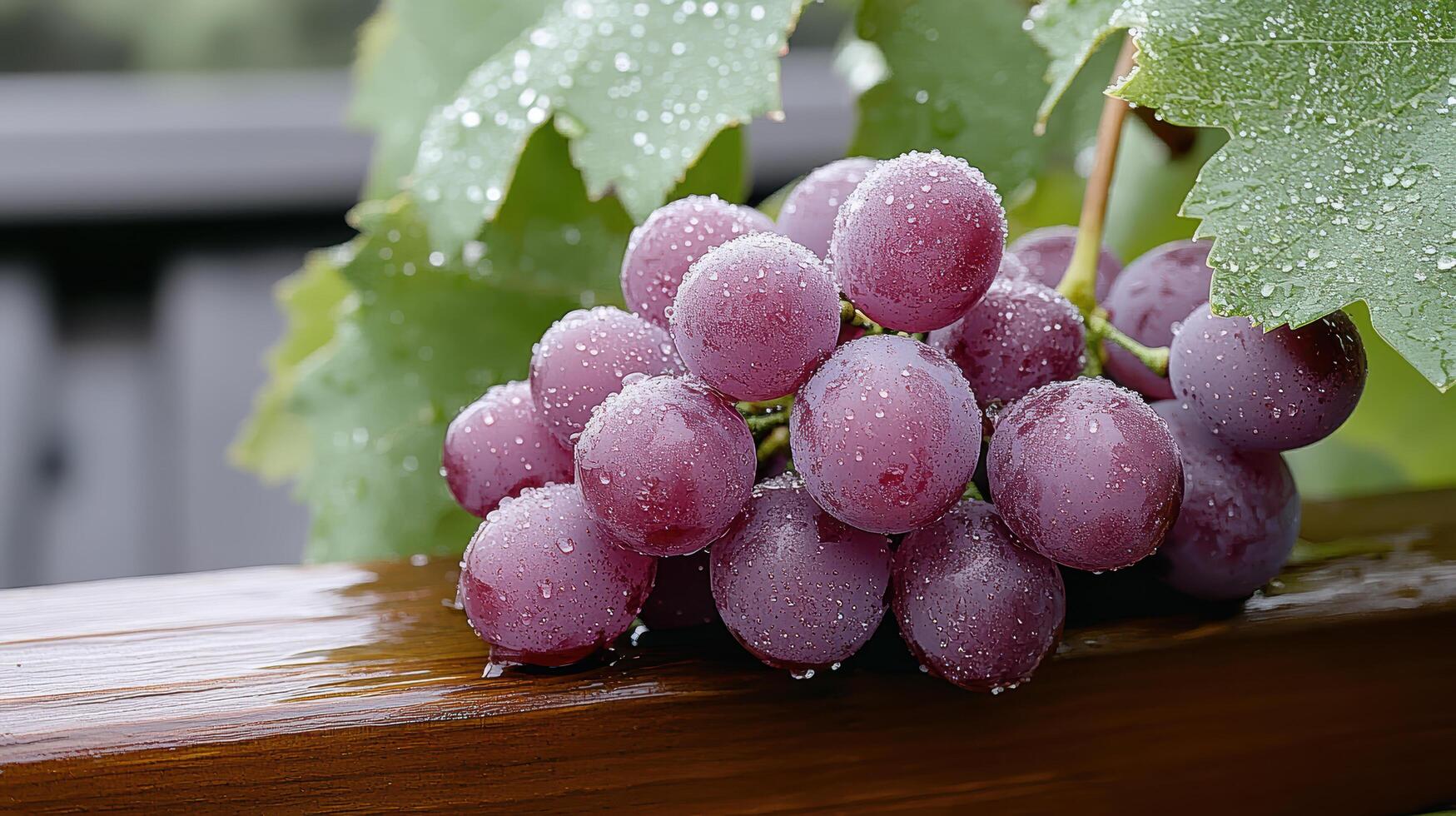 A bunch of grapes photo