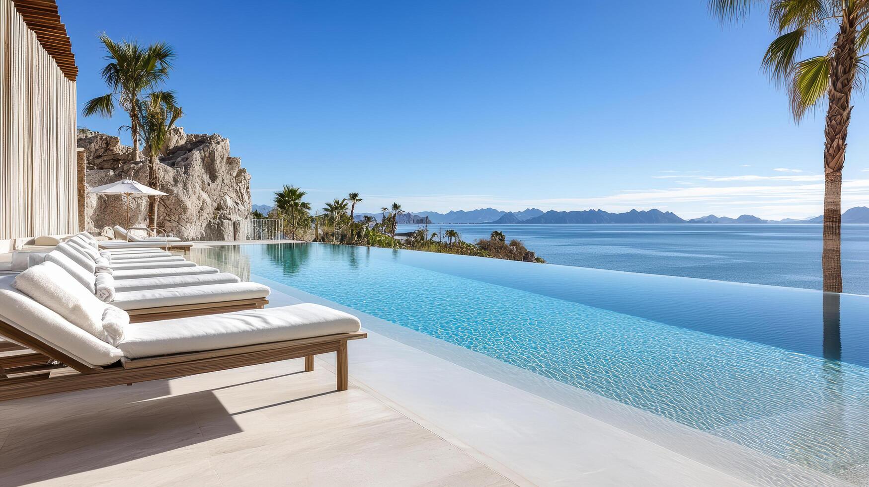 The infinity pool at the cabo wabo resort photo