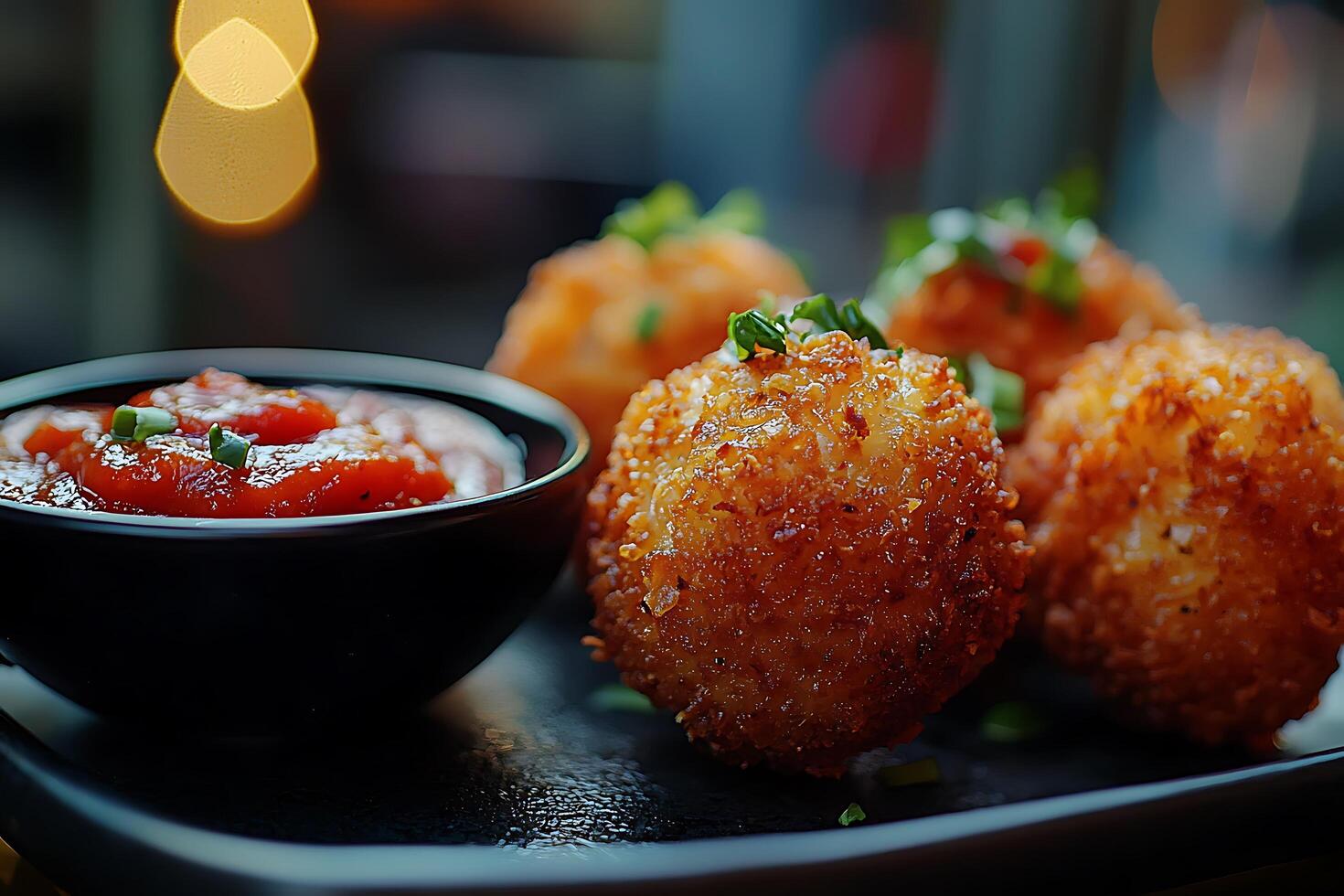 A plate of food photo