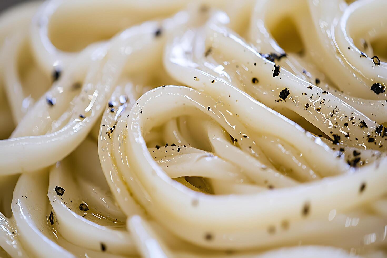 A white plate with noodles photo