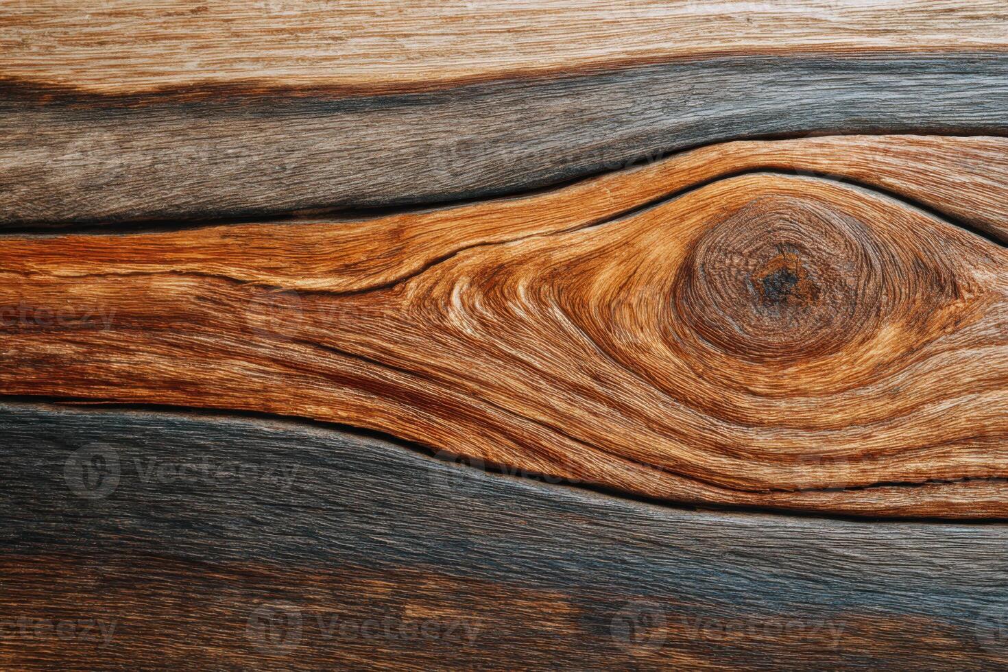 Natural wood texture with rich colors and intricate patterns showcasing the beauty of nature's design in a close-up view, wood grain concept photo
