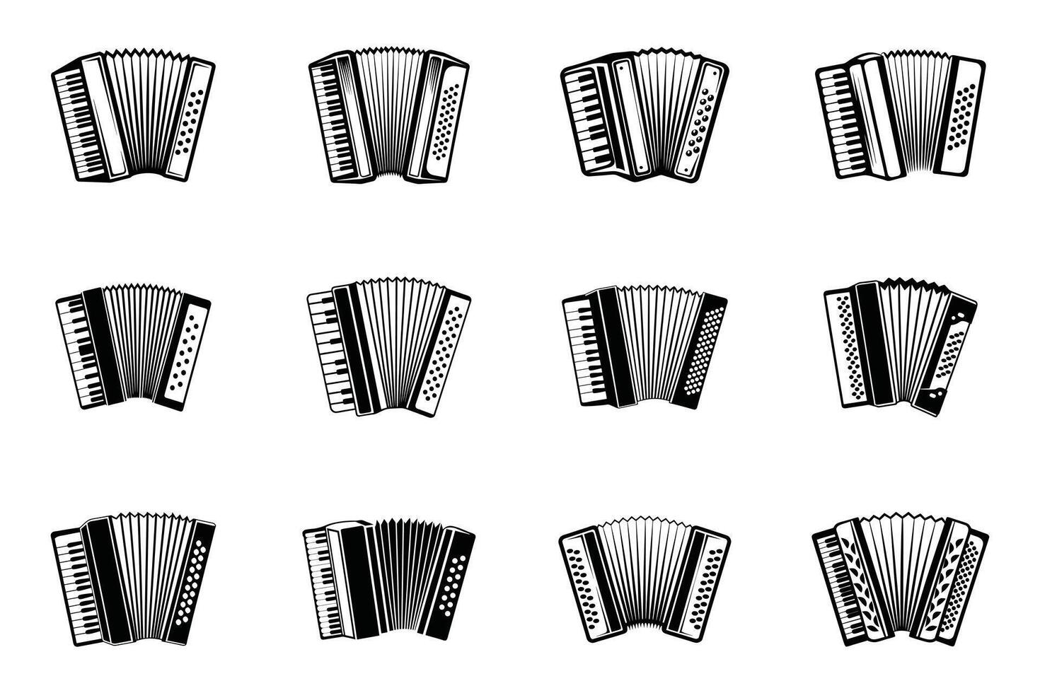 Best Accordions for All Skill Levels vector