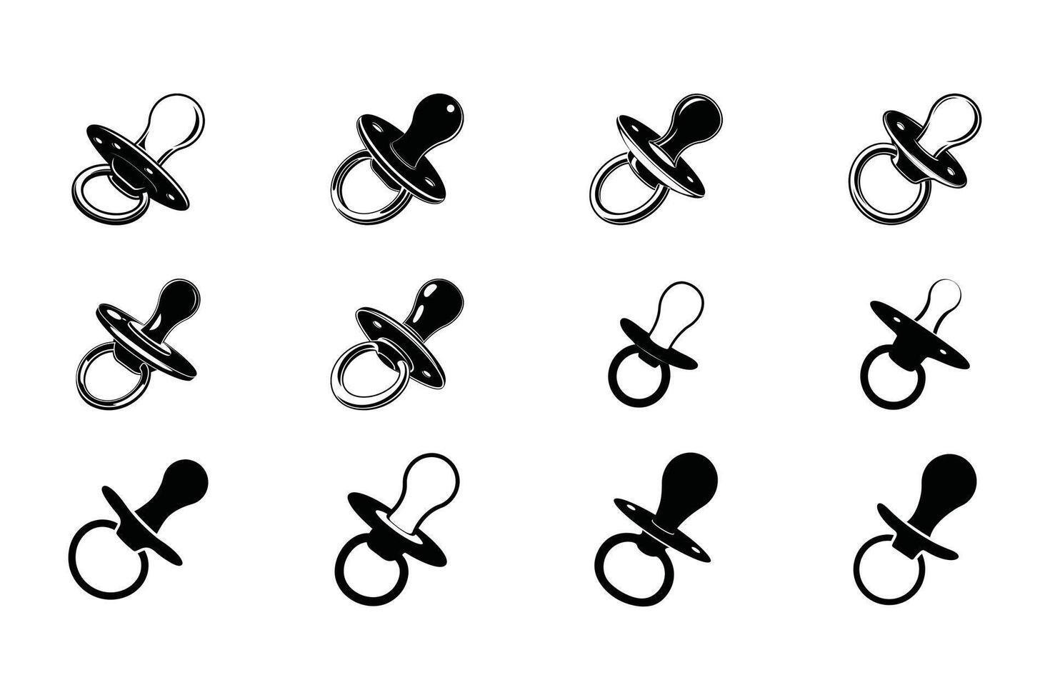 How to Choose the Right Pacifier vector