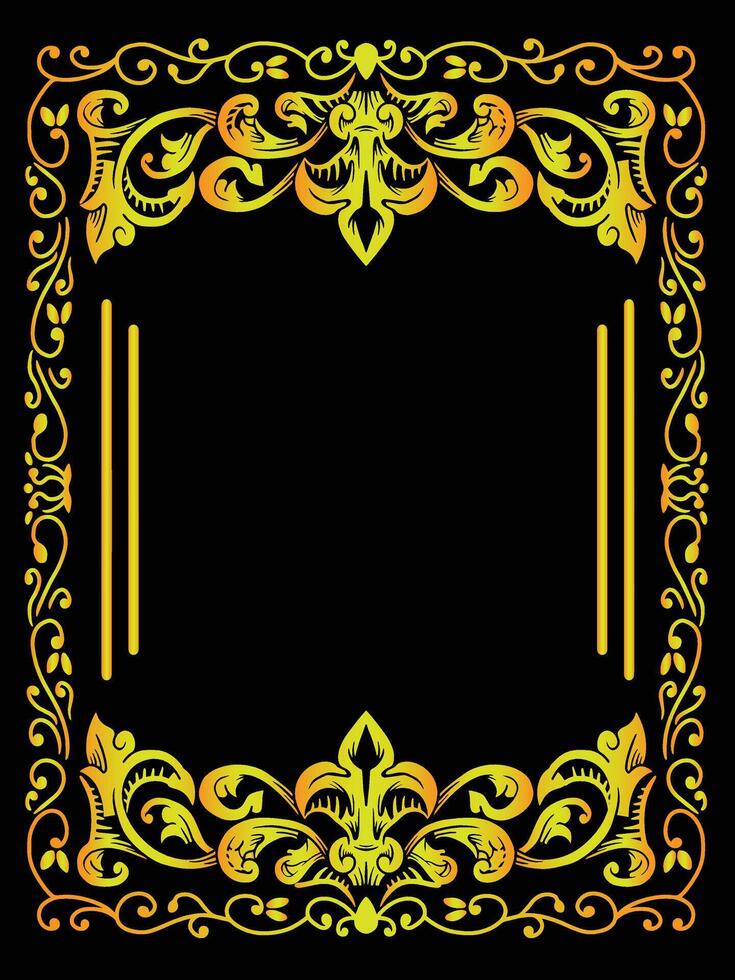 Vintage Circular Frame Border for Labels and Badges vector
