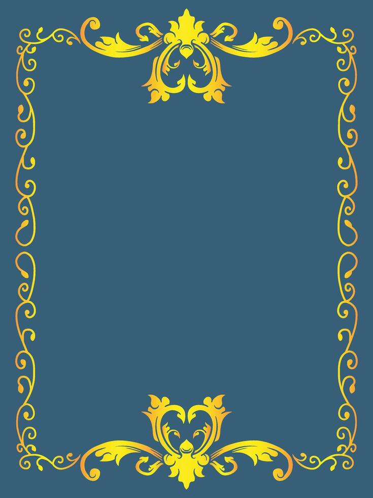 Elegant Certificate Ornamental Frame vector