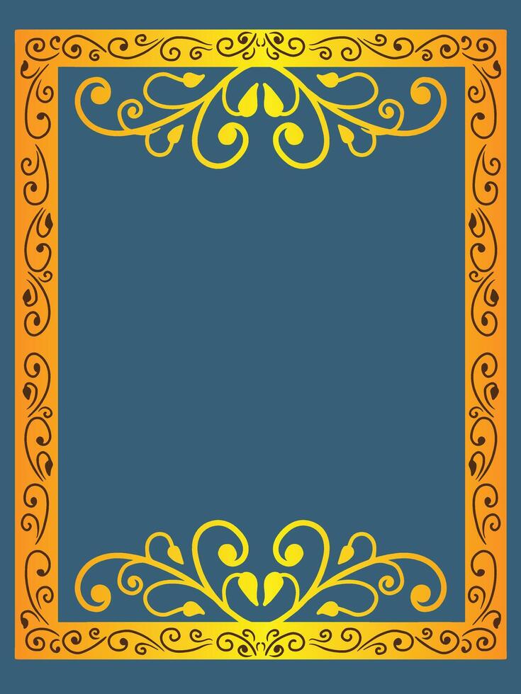 Vintage Style Ornamental Frame vector