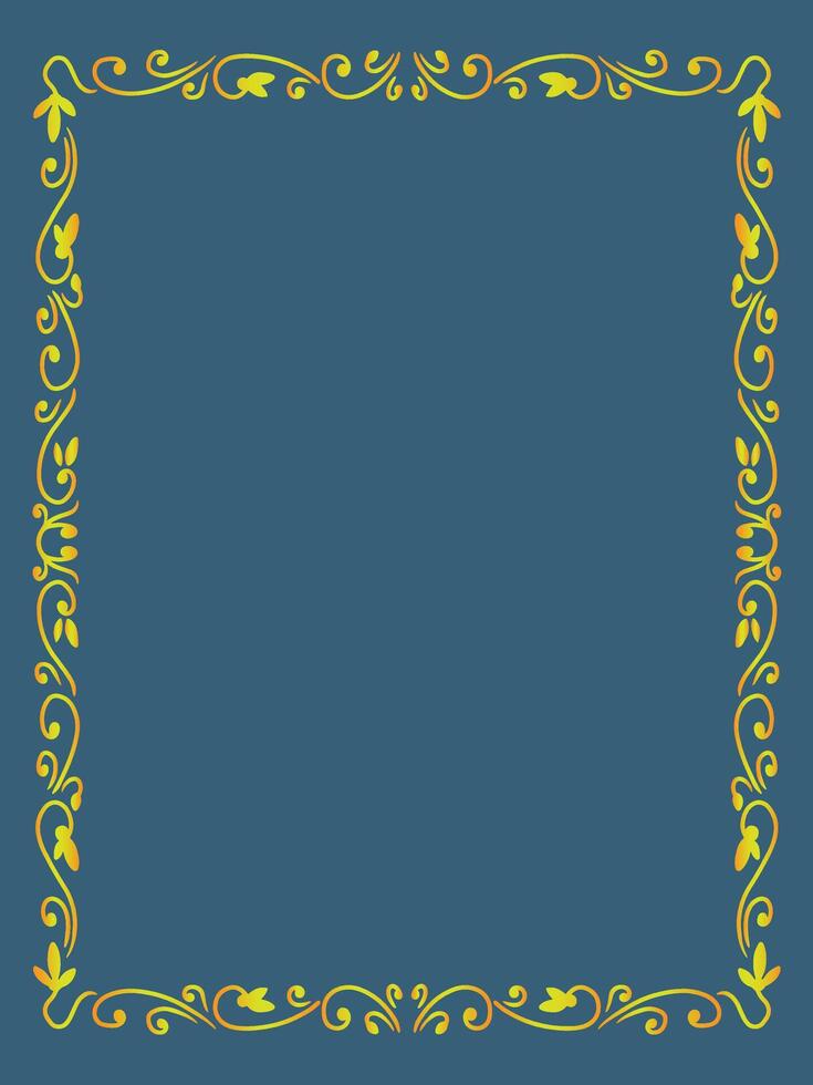 Royal Style Ornamental Frame vector