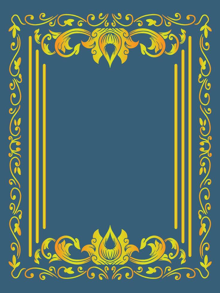 Classic Ornamental Frame vector