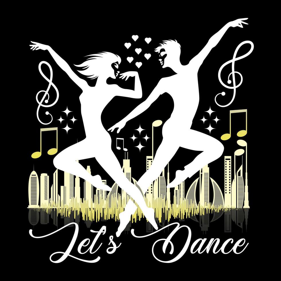 Funky boys and girl show off break dance moves in a trendy dancing t shirt at a lively festival vibe vector