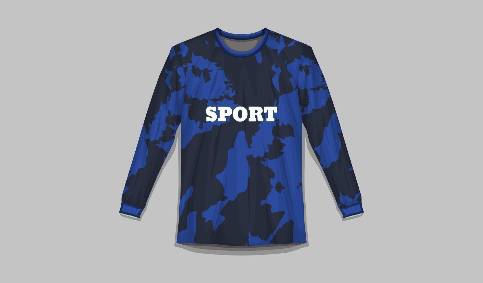 Sport T-shirt Mockup with Modern Texture and Pattern vector