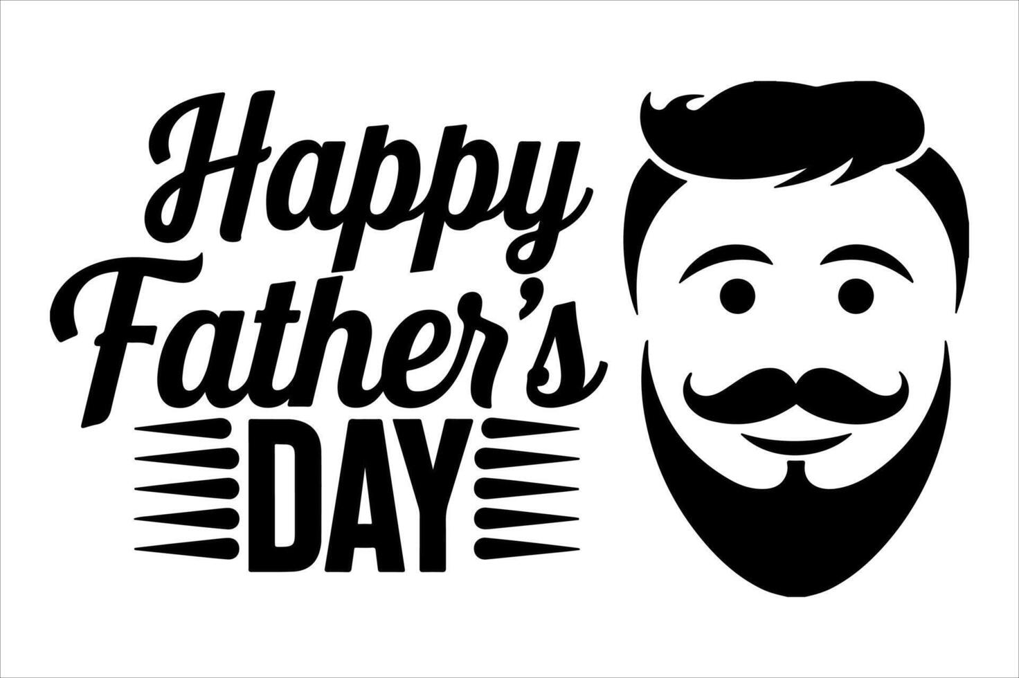 Funny cartoon face illustration design icon vector
