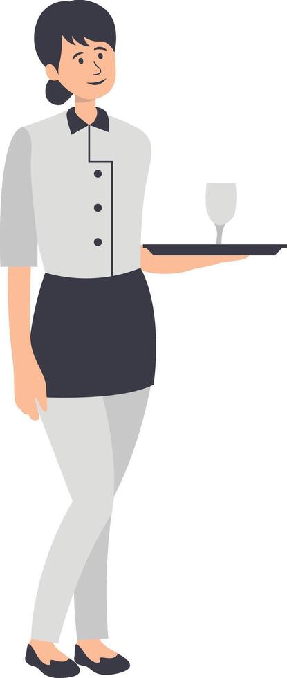 People Profession Character on White Background. vector