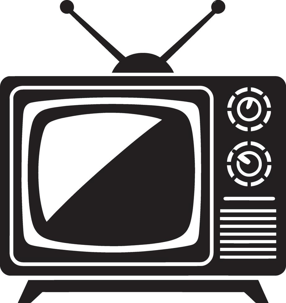 Tv icon illustration vector