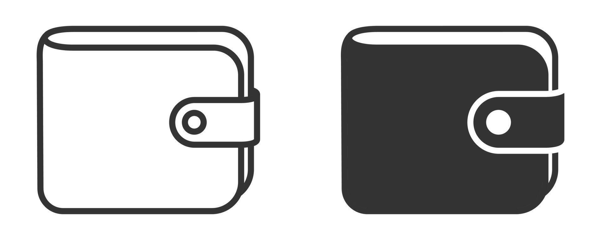 Wallet icon illustration vector