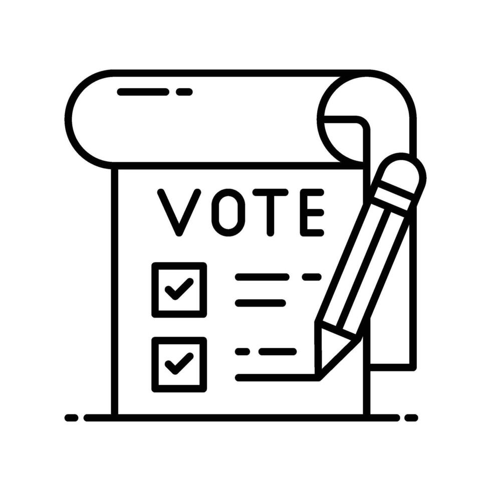 Survey outline EPS 10 file vector
