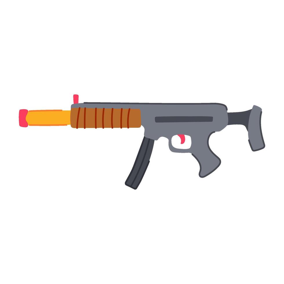 noise cap gun toy cartoon illustration vector