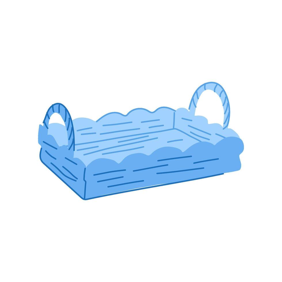 centerpiece decorative tray cartoon illustration vector