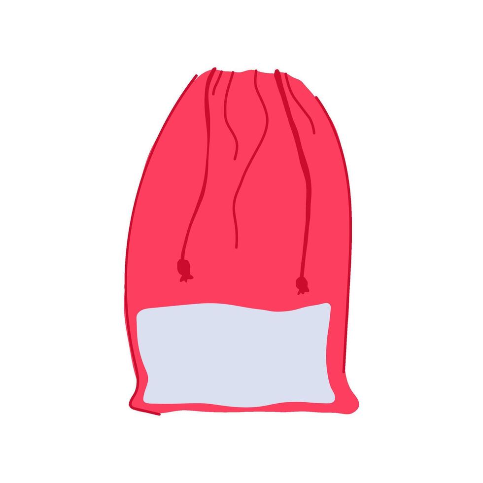 durable shoe bag cartoon vector