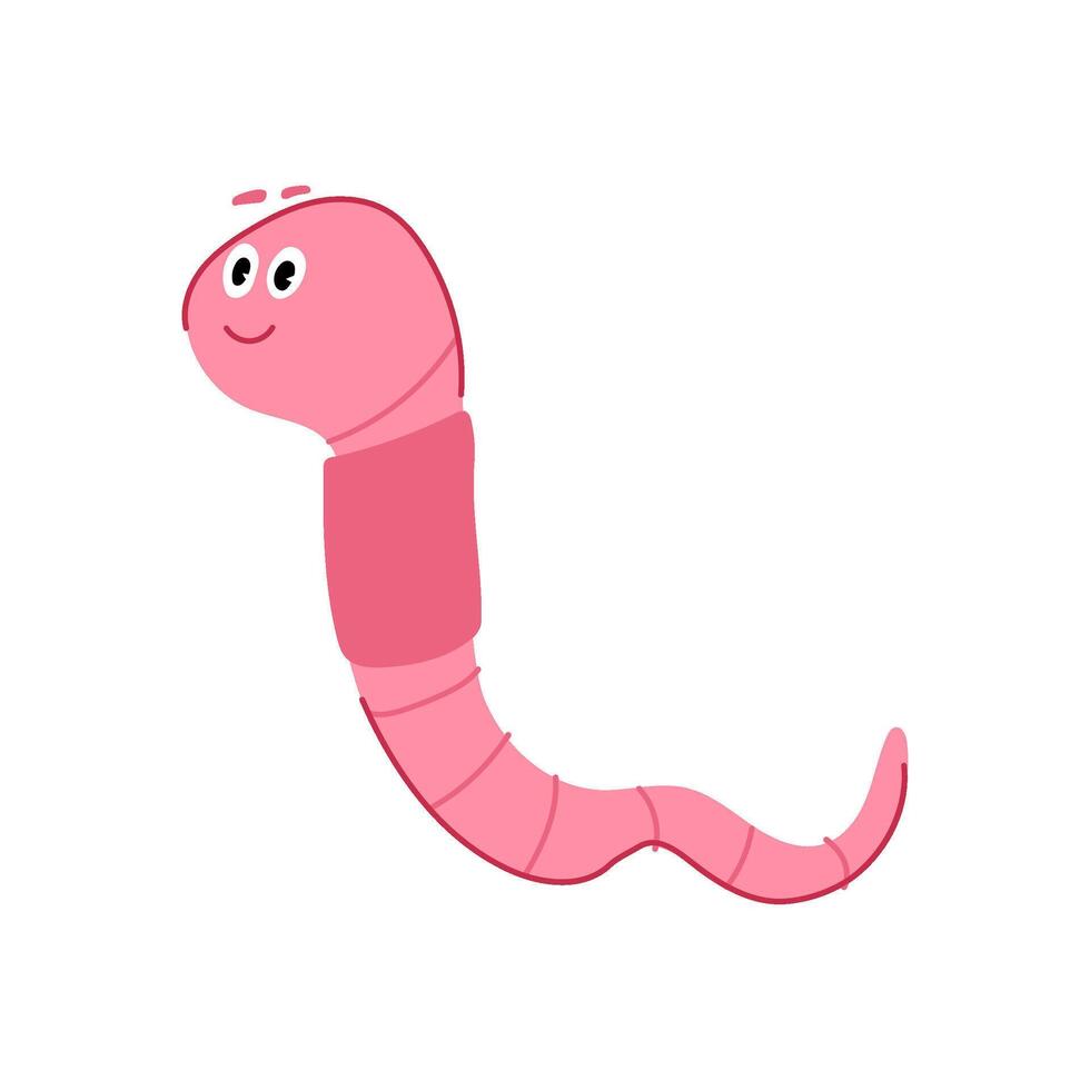 series worm cartoon cartoon illustration vector