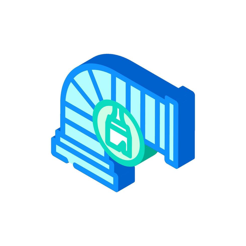 air duct cleaning home maintenance isometric icon illustration vector