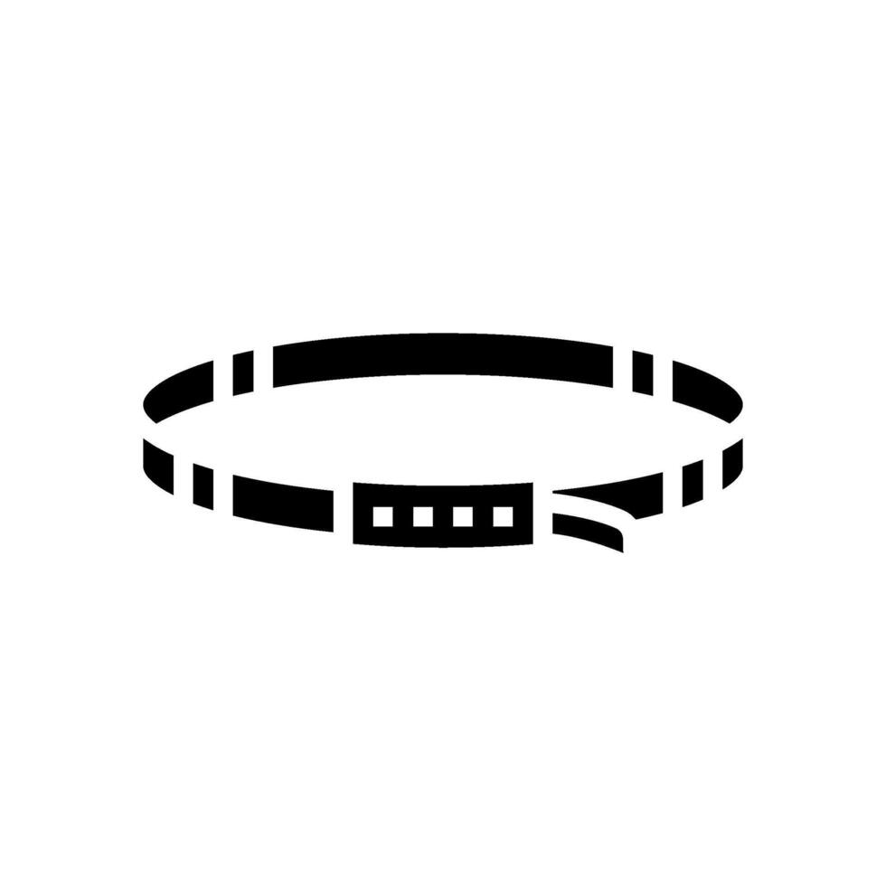 slings rock climbing glyph icon illustration vector