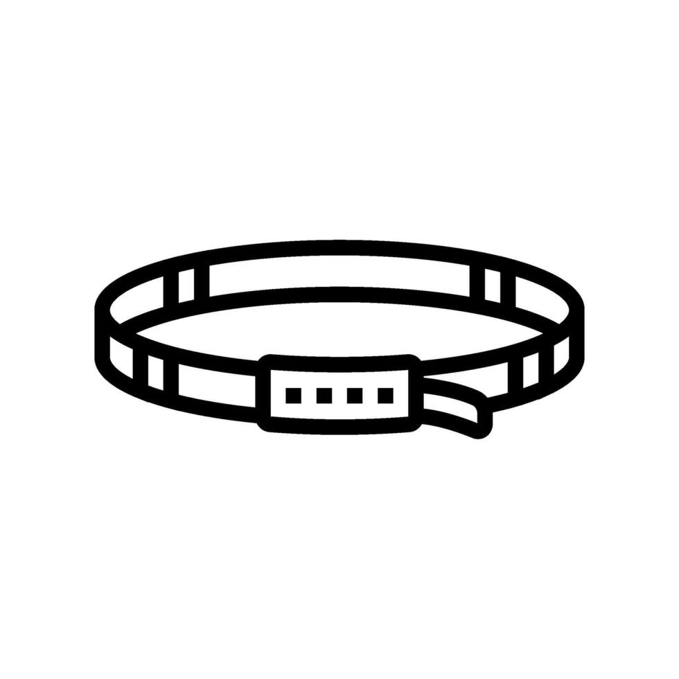 slings rock climbing line icon illustration vector