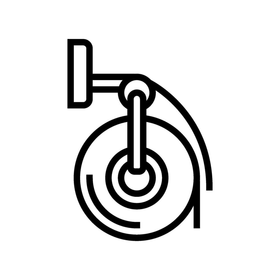 holder toilet paper line icon illustration vector