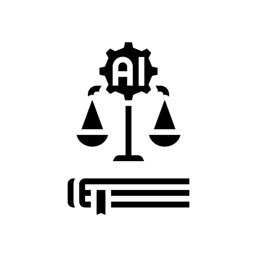 guidelines document glyph icon illustration vector