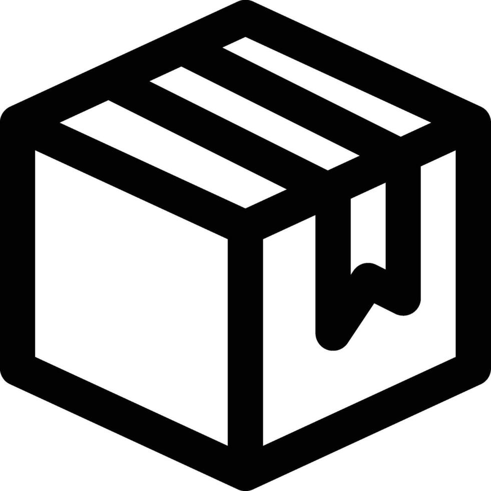 Product, Gift, Box Outline Icon vector