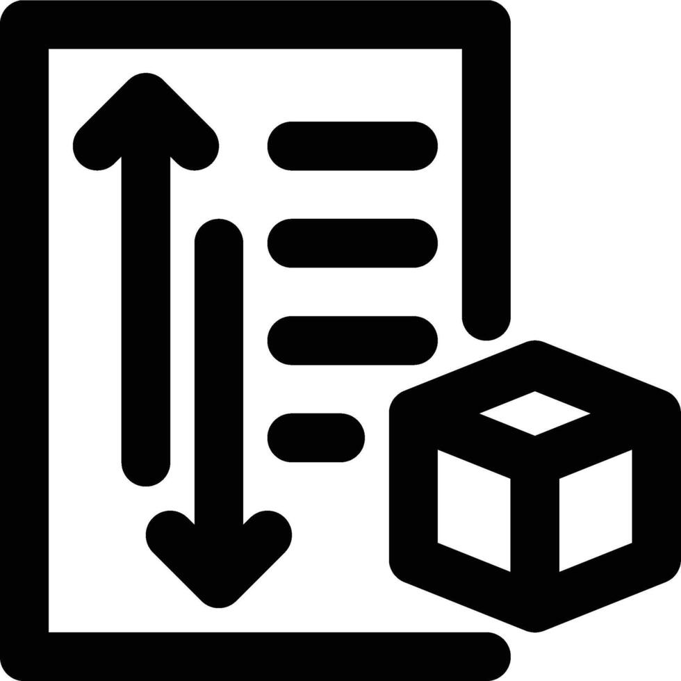 Prioritization, Prioritize, Sorting Outline Icon vector
