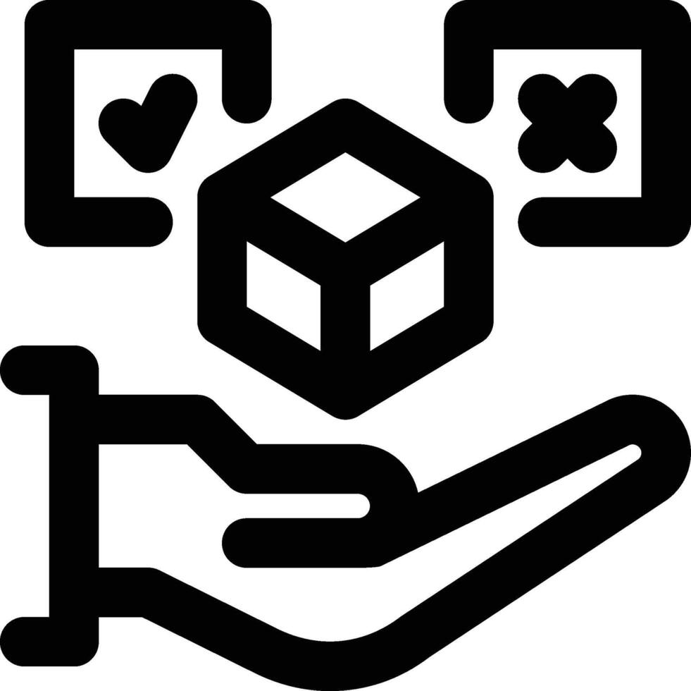 Acceptance Criteria, User Acceptance, Acceptance Outline Icon vector