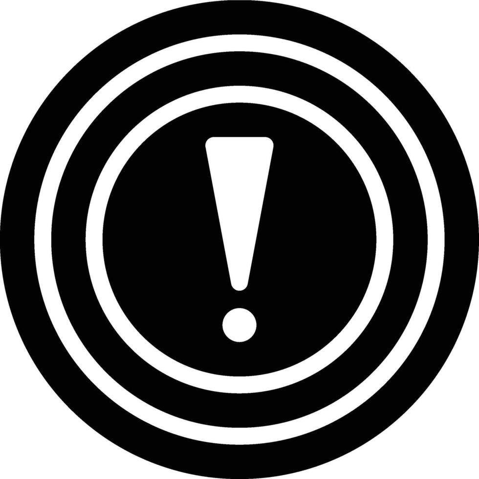 Specific Problem, Problem, Target Solid Glyph Icon vector