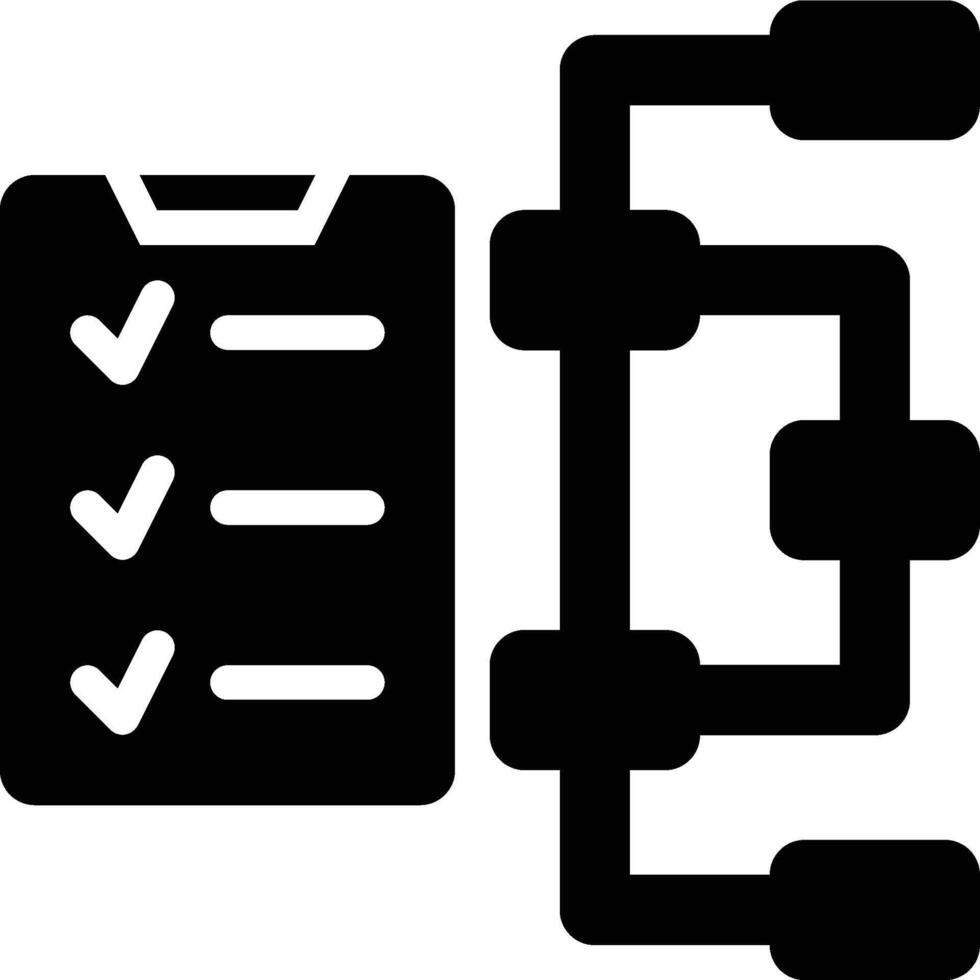 Dependency Management, Dependencies, Dependency Solid Glyph Icon vector