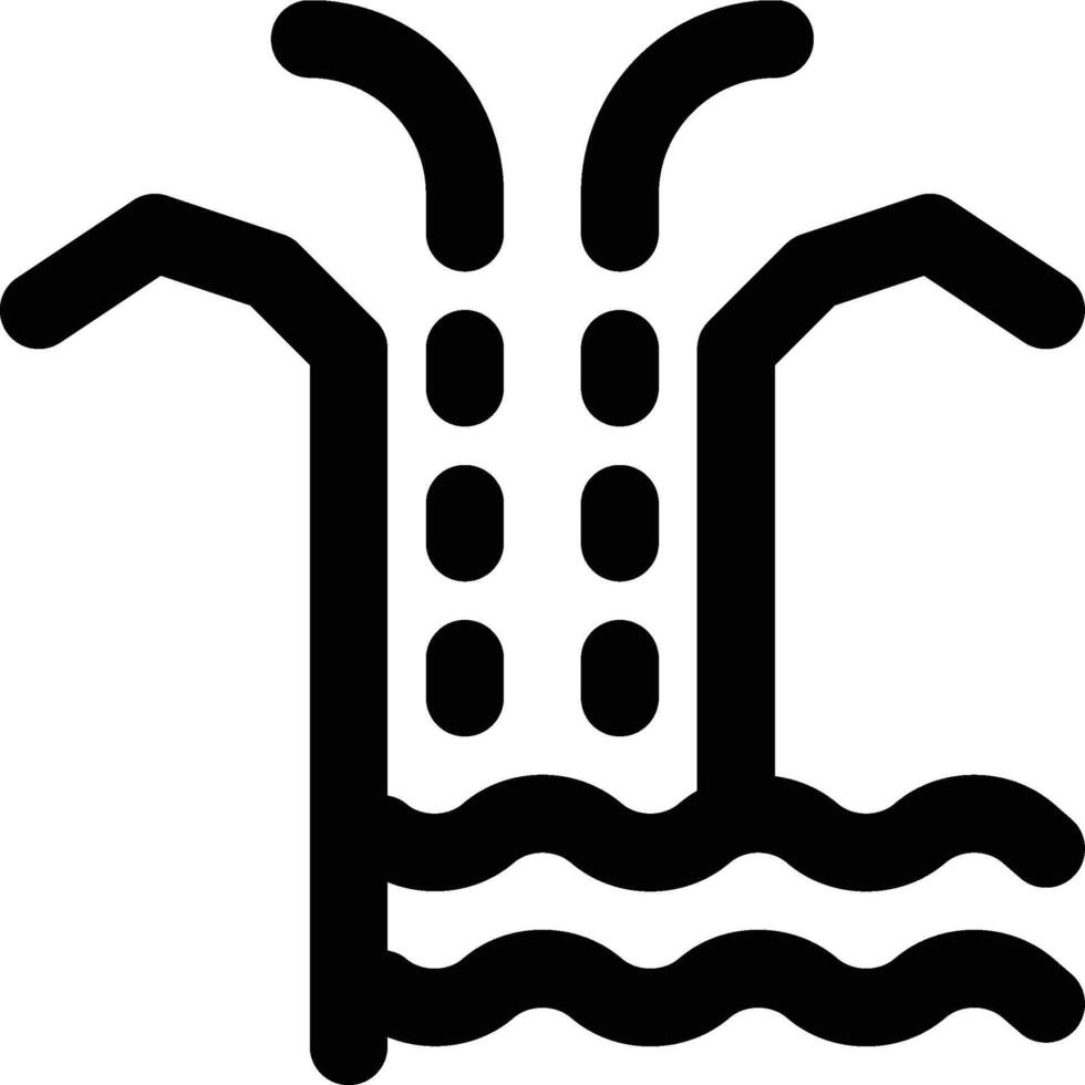 Blowhole, Geology, Marine Geyser Outline Icon vector