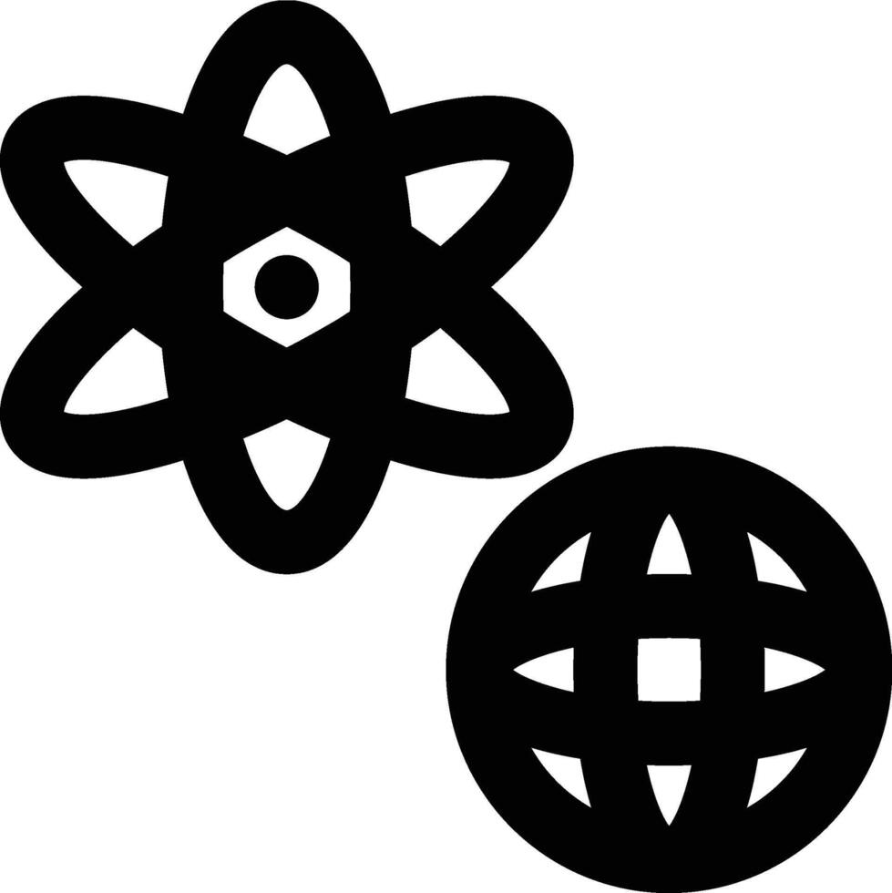 Earth Science, Geography, Geographic Outline Icon vector
