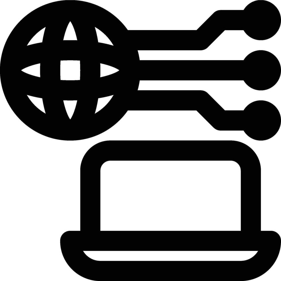 Geographic, Information System, Geography Outline Icon vector