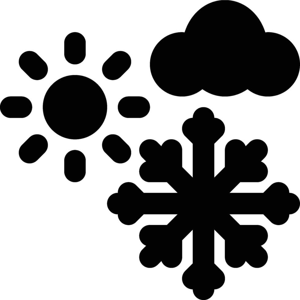 Climatology, Climate, Weather Solid Glyph Icon vector