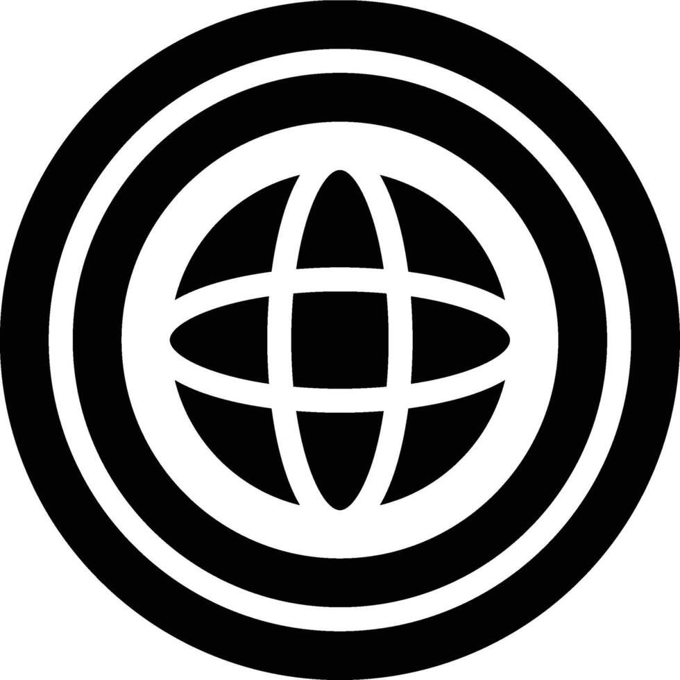 Atmosphere, Earth, World Solid Glyph Icon vector