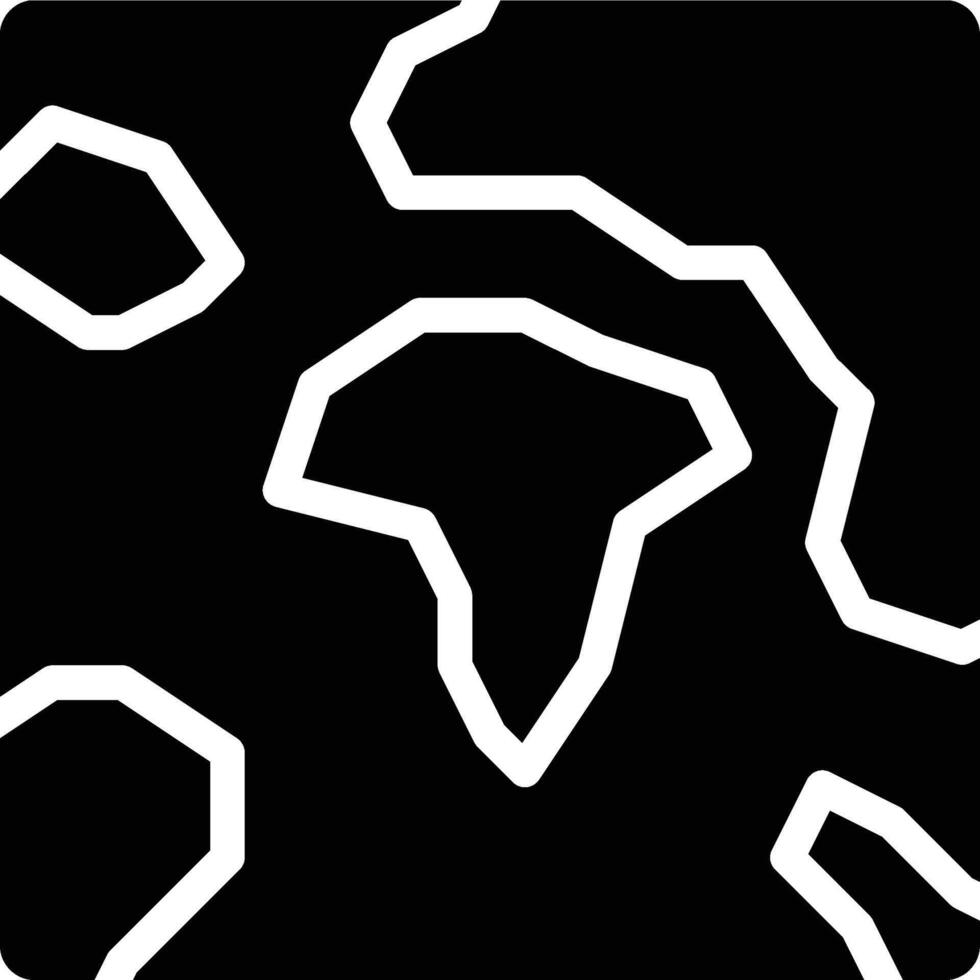 Atlas, Maps, Earth Solid Glyph Icon vector
