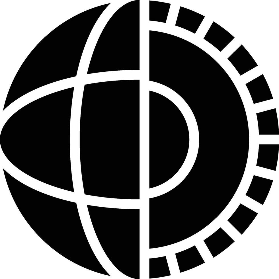 Crust, Geology, Geography Solid Glyph Icon vector