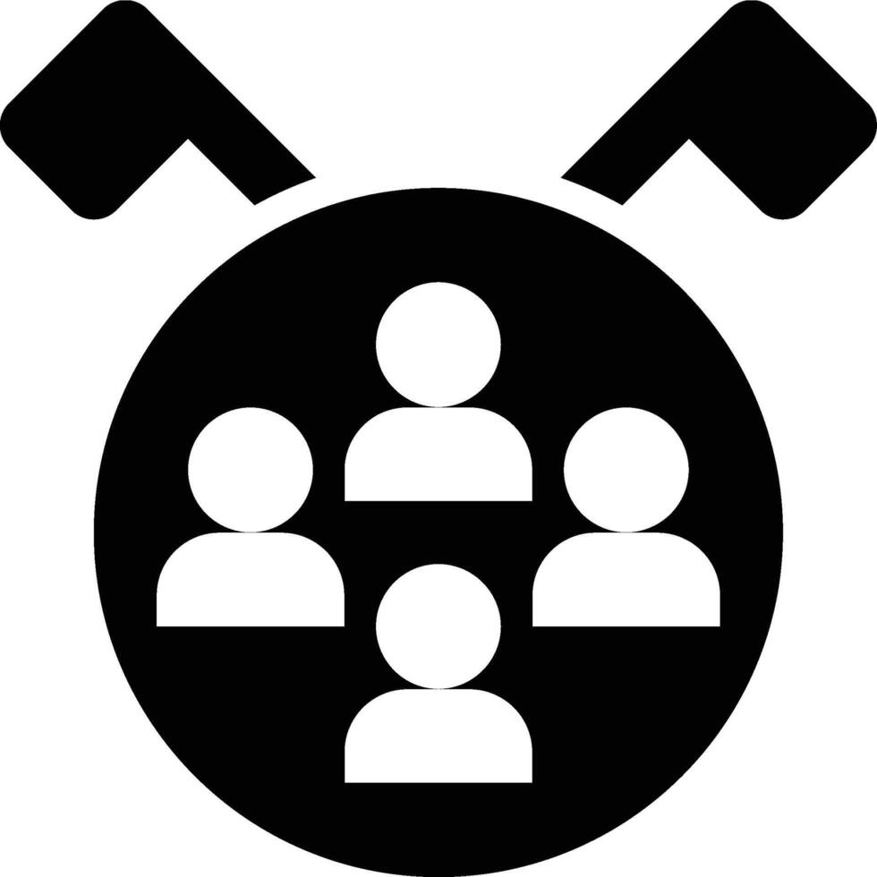 Colony, Society, Colonial Solid Glyph Icon vector