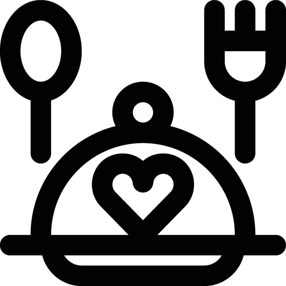 Gastronomy, Culinary, Food Outline Icon vector